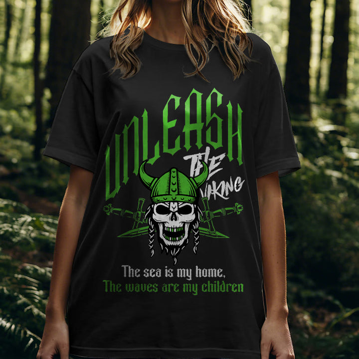 WorldNorse Totenkopf Krieger Turbulent T-Shirt