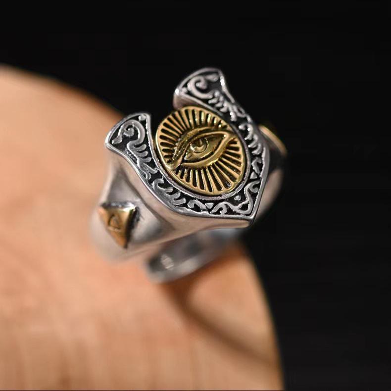 WeltNordischer Horusring mit dem Auge der Vorsehung