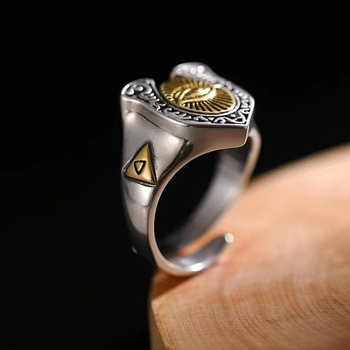WeltNordischer Horusring mit dem Auge der Vorsehung
