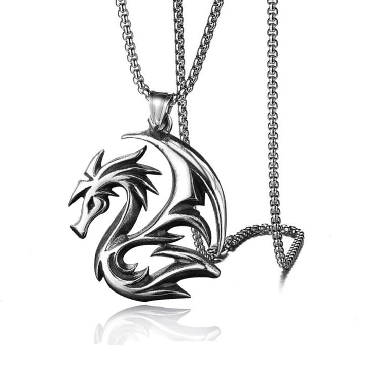 WorldNorse Halskette mit Nordischer Drache