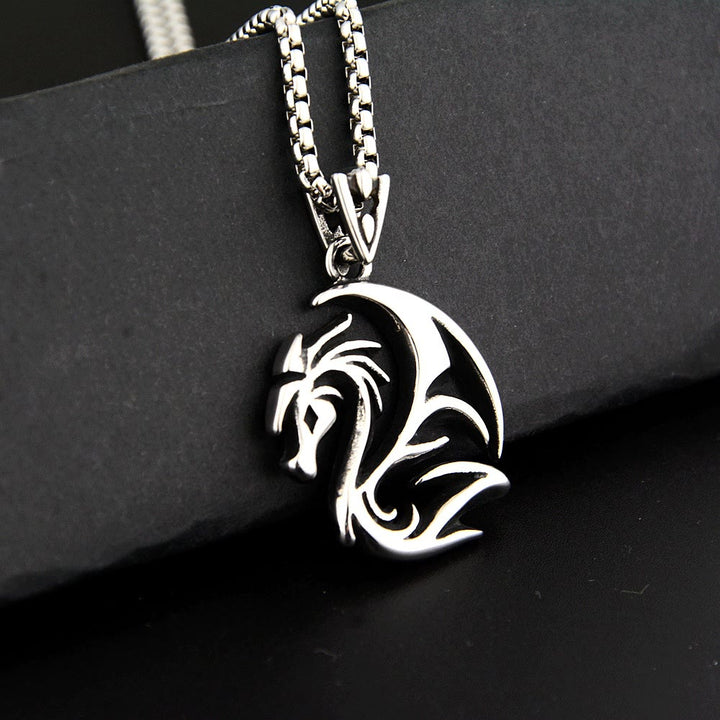 WorldNorse Halskette mit Nordischer Drache