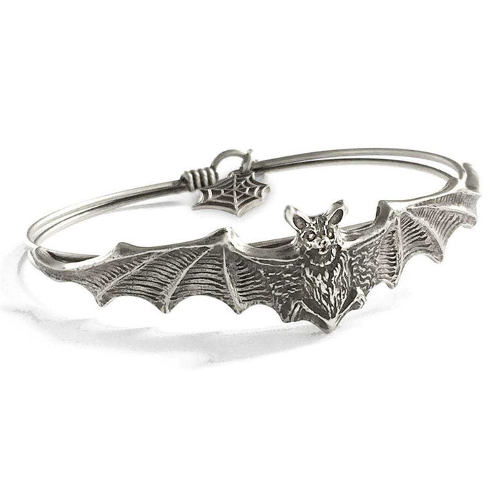 WorldNorse Fliegende Fledermaus Spinnennetz Armband