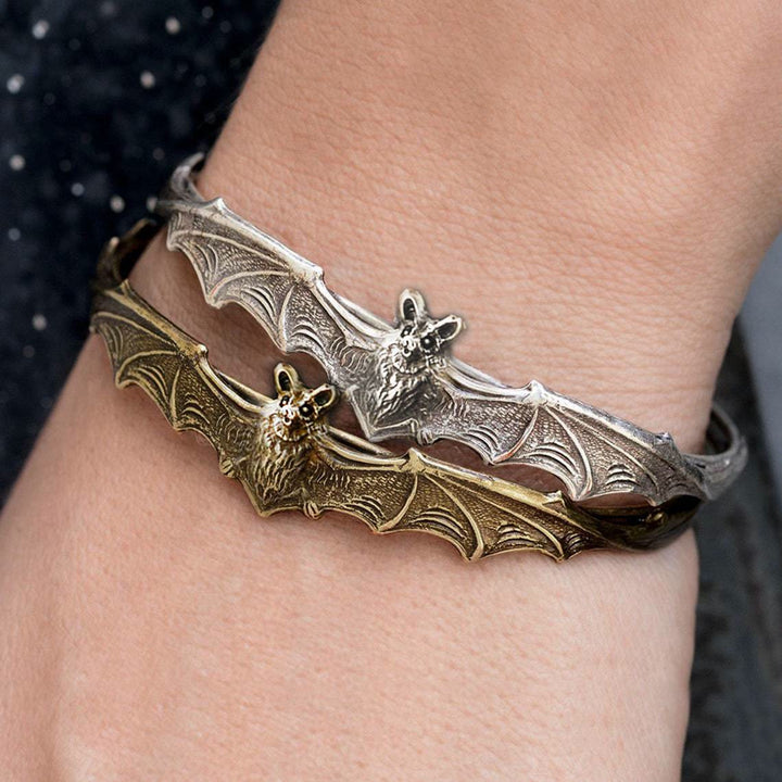 WorldNorse Fliegende Fledermaus Spinnennetz Armband