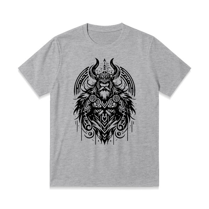 WorldNorse T-Shirt im Wikinger-Stil mit Odin-Krieger