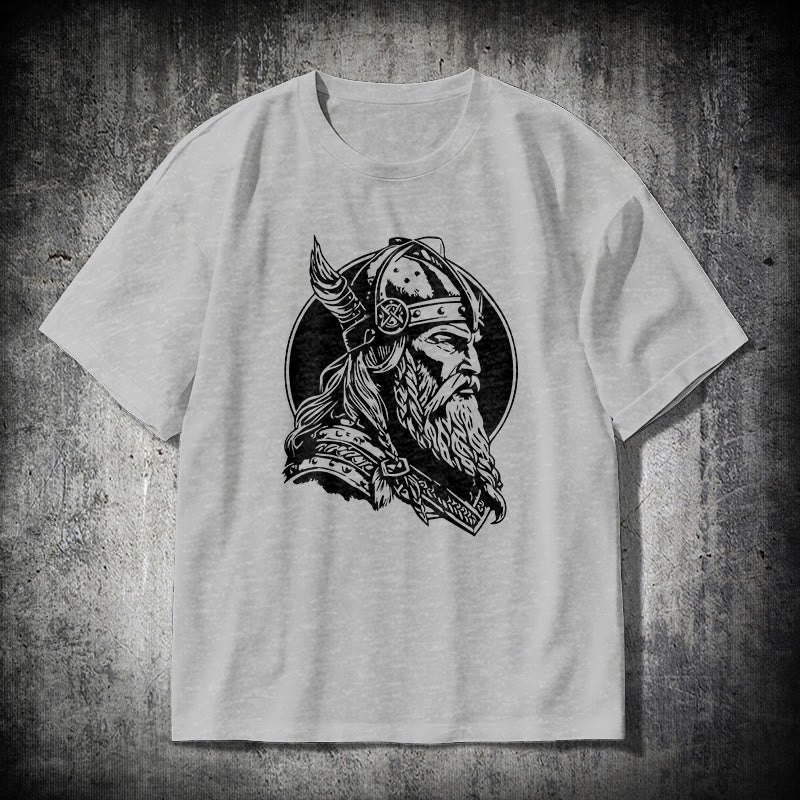 WorldNorse Wikinger Gottes Krieger T-Shirt - Grau - 2XL - image 18