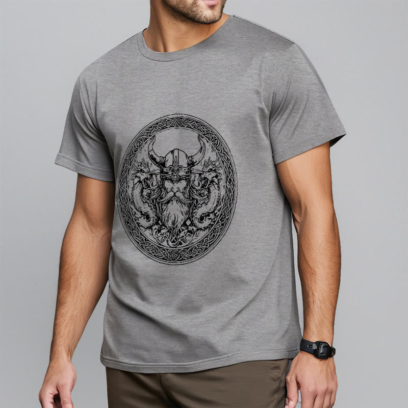 Odin T-Shirt mit Keltischer Knoten, nordisch, Gott des Nordens