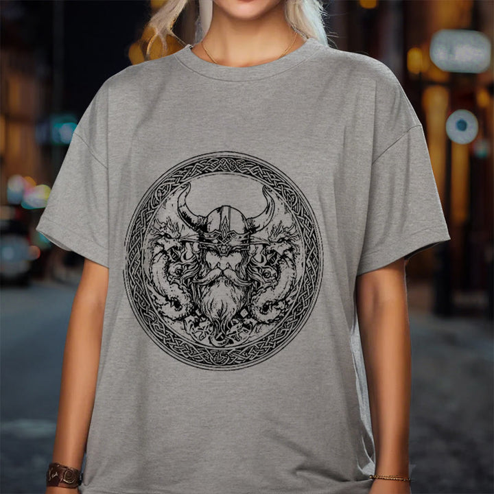 Odin T-Shirt mit Keltischer Knoten, nordisch, Gott des Nordens