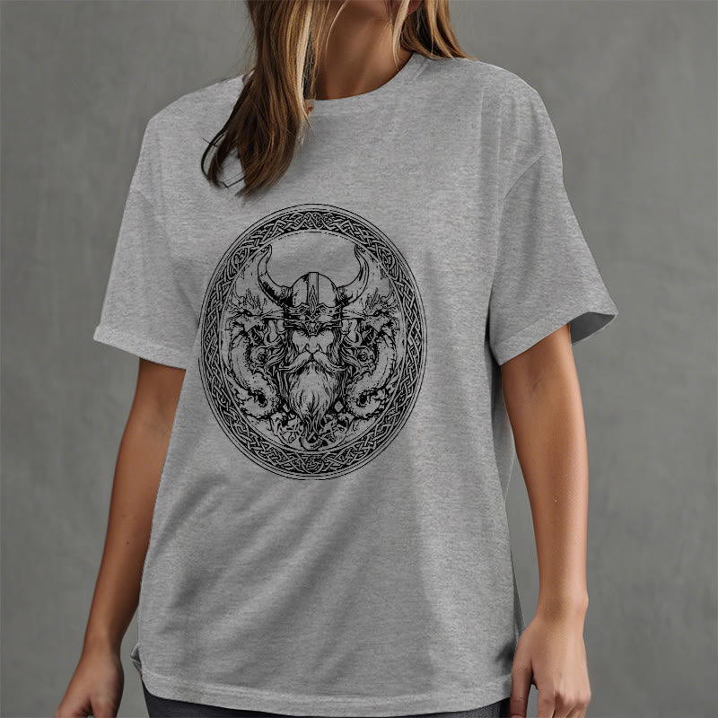 Odin T-Shirt mit Keltischer Knoten, nordisch, Gott des Nordens