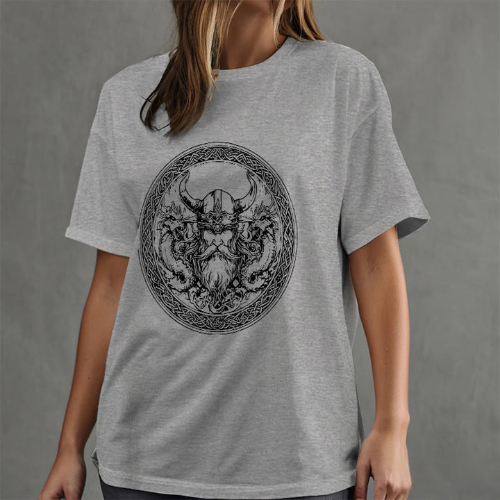 Odin T-Shirt mit Keltischer Knoten, nordisch, Gott des Nordens