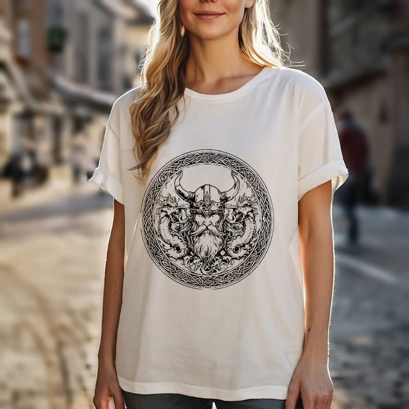Odin T-Shirt mit Keltischer Knoten, nordisch, Gott des Nordens