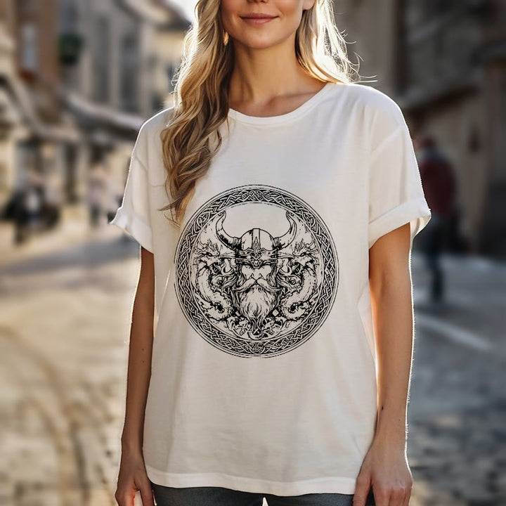 Odin T-Shirt mit Keltischer Knoten, nordisch, Gott des Nordens