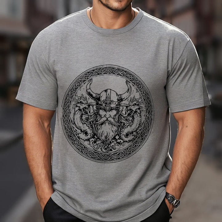 Odin T-Shirt mit Keltischer Knoten, nordisch, Gott des Nordens