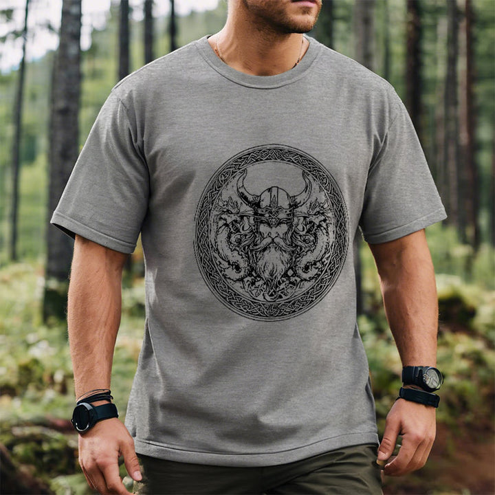 Odin T-Shirt mit Keltischer Knoten, nordisch, Gott des Nordens
