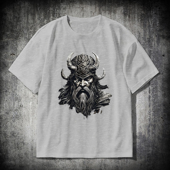 WorldNorse Odin König Wikinger Gott Krieger T-shirt - Grau - 2XL - image 18