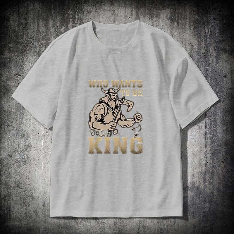 WorldNorse Wikinger König der Krieger T-Shirt - Grau - 2XL - image 18