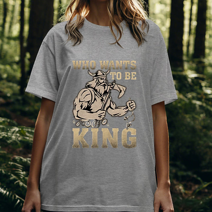 WorldNorse Wikinger König der Krieger T-Shirt - image 25
