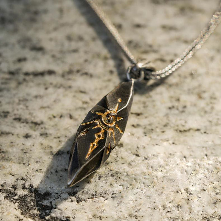 WorldNorse Halskette mit Wunschstein, 925er Sterlingsilber - image 12