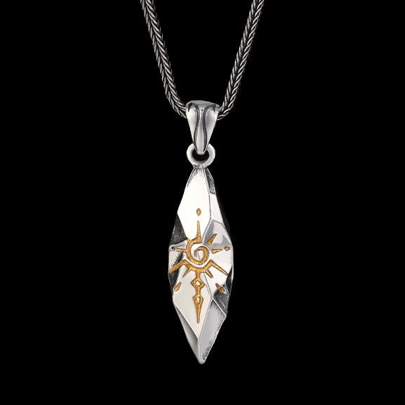 WorldNorse Halskette mit Wunschstein, 925er Sterlingsilber - image 6