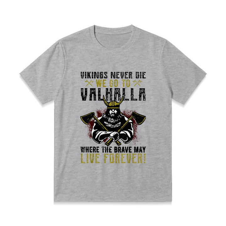 WorldNorse Never Die Valhalla T-Shirt