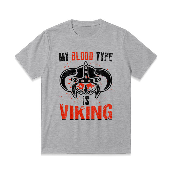WorldNorse T-Shirt mit Aufschrift „Blooded In Battle Soul“