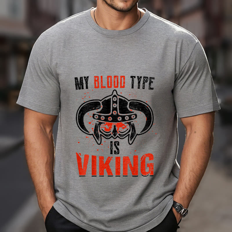 WorldNorse T-Shirt mit Aufschrift „Blooded In Battle Soul“