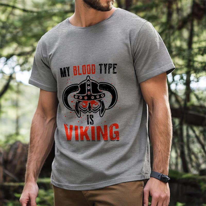WorldNorse T-Shirt mit Aufschrift „Blooded In Battle Soul“