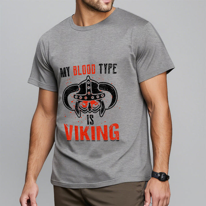 WorldNorse T-Shirt mit Aufschrift „Blooded In Battle Soul“