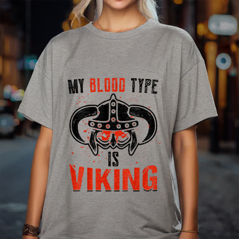 WorldNorse T-Shirt mit Aufschrift „Blooded In Battle Soul“