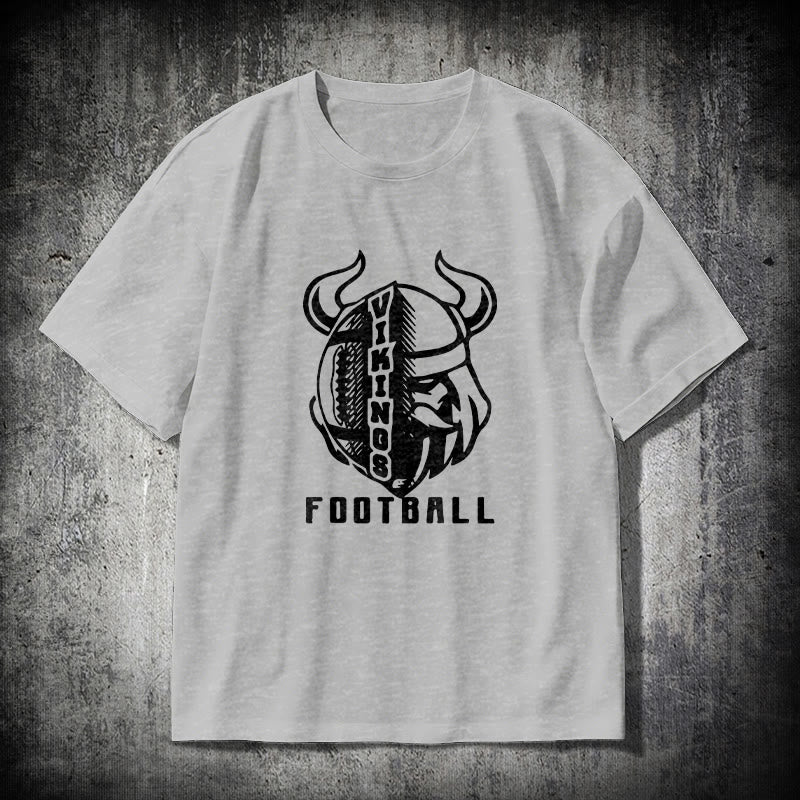 WorldNorse Vikings Fußball-Imperium T-Shirt - Grau - 2XL - image 18