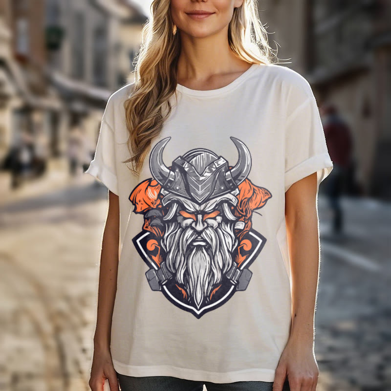 WorldNorse Der Helm des nordischen Gottes T-Shirt