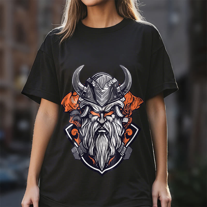 WorldNorse Der Helm des nordischen Gottes T-Shirt