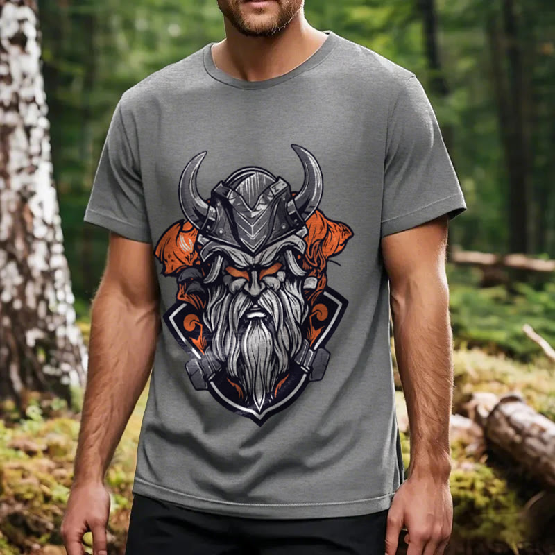 WorldNorse Der Helm des nordischen Gottes T-Shirt