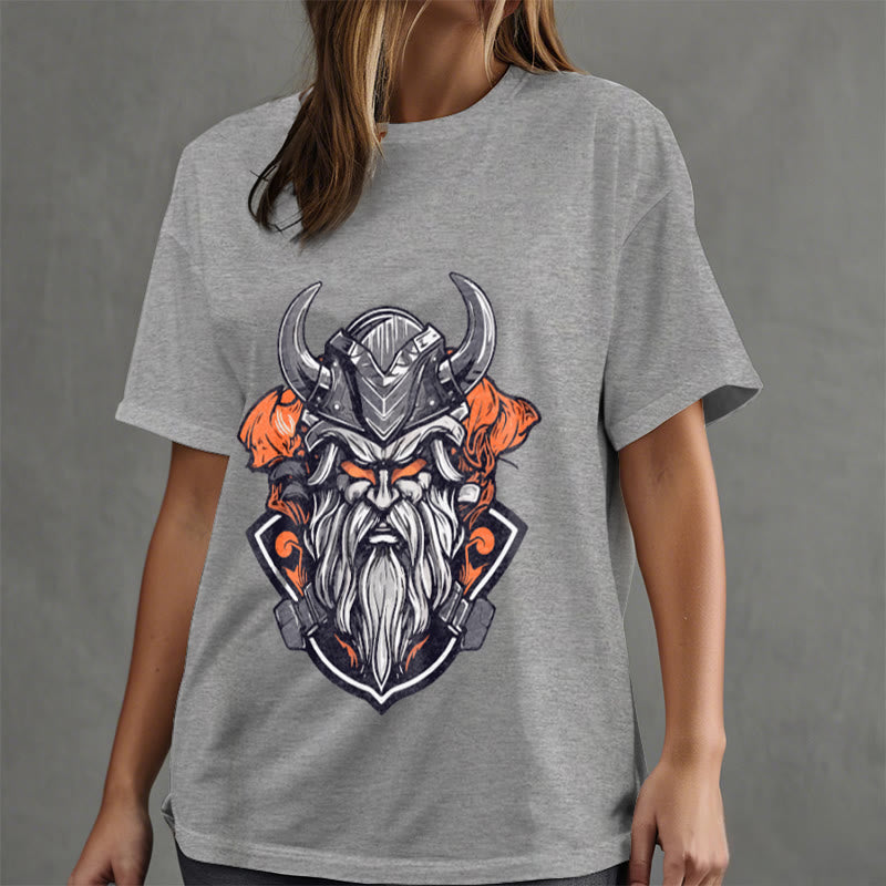 WorldNorse Der Helm des nordischen Gottes T-Shirt
