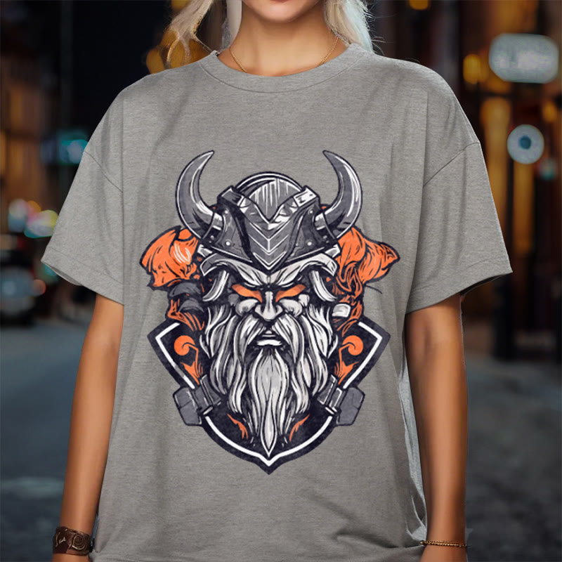 WorldNorse Der Helm des nordischen Gottes T-Shirt