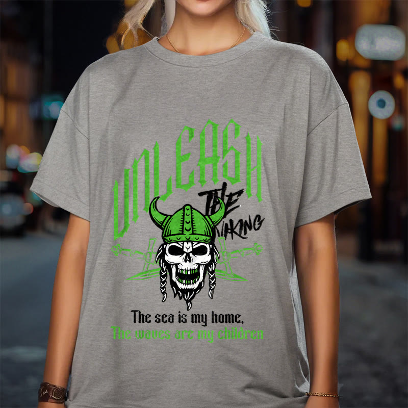 WorldNorse Totenkopf Krieger Turbulent T-Shirt