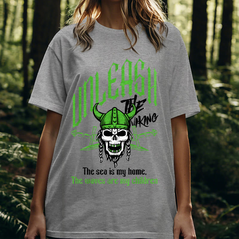 WorldNorse Totenkopf Krieger Turbulent T-Shirt