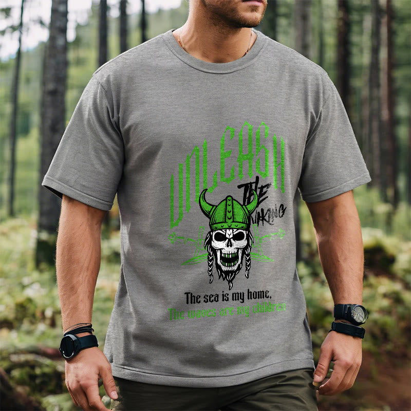 WorldNorse Totenkopf Krieger Turbulent T-Shirt