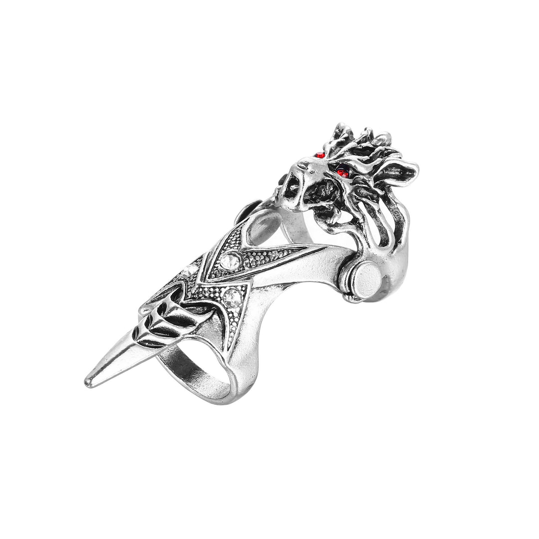 WorldNorse Nordischer Drache -Ring für den ganzen Finger