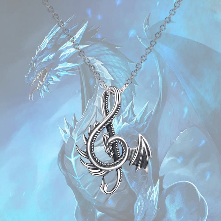 WorldNorse Note Drachen Halskette