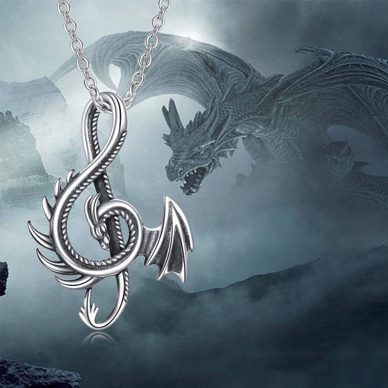 WorldNorse Note Drachen Halskette