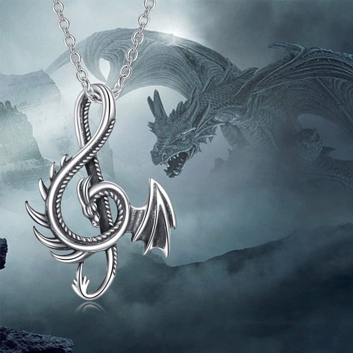 WorldNorse Note Drachen Halskette