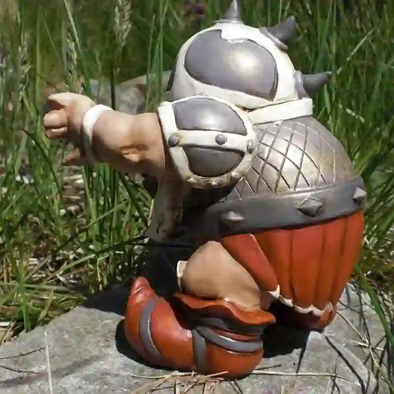 WorldNorse Victor Wikinger Axt Hammer Krieger Statue