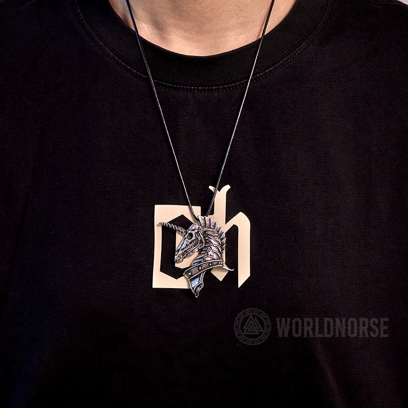 WorldNorse Einhorn Heiliges Tier Halskette