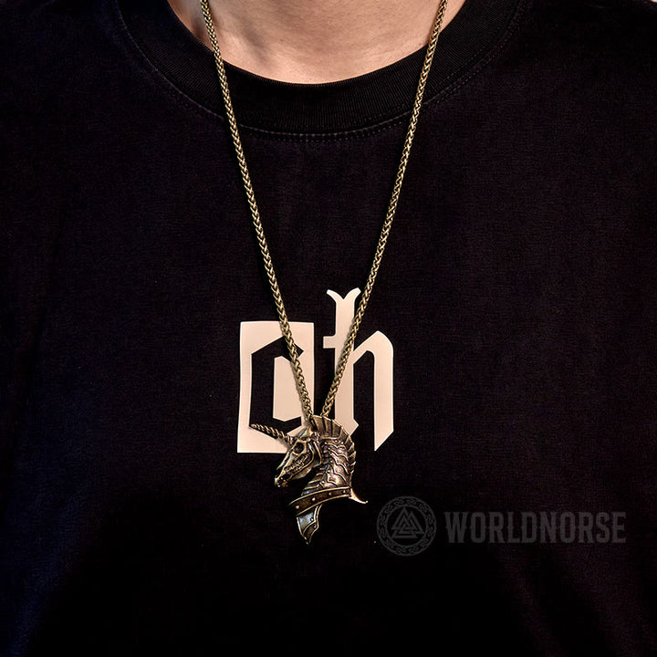 WorldNorse Einhorn Heiliges Tier Halskette
