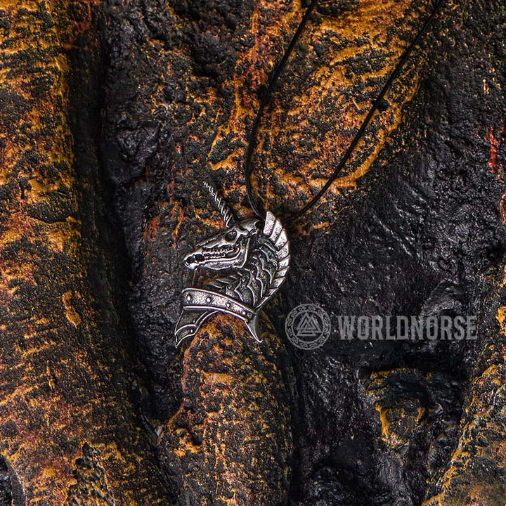 WorldNorse Einhorn Heiliges Tier Halskette