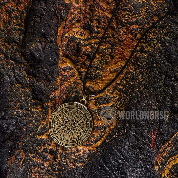 WorldNorse Solomon Amulett der Macht Ehre Halskette