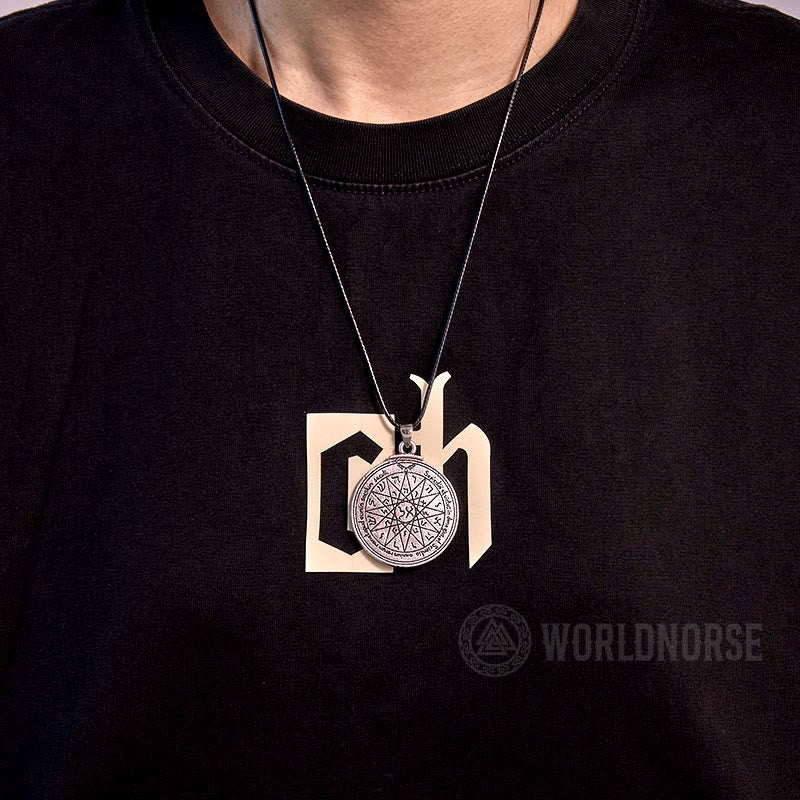 WorldNorse Solomon Amulett der Macht Ehre Halskette