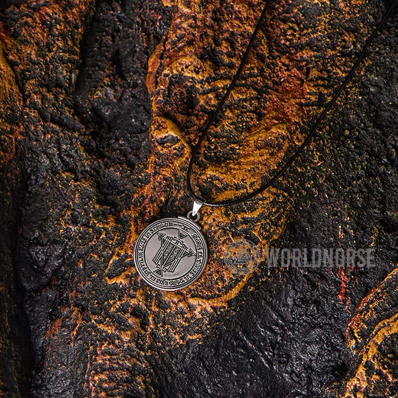 WorldNorse Solomon Amulett der Macht Ehre Halskette