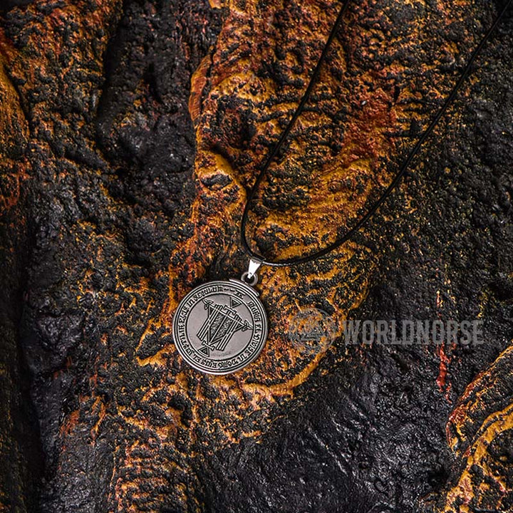 WorldNorse Solomon Amulett der Macht Ehre Halskette