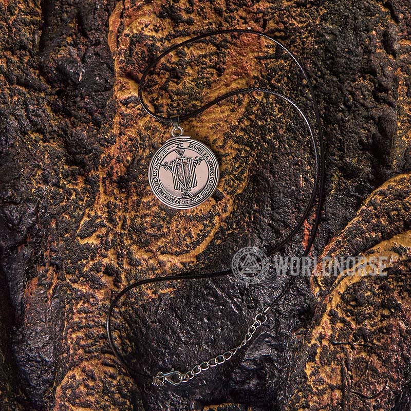 WorldNorse Solomon Amulett der Macht Ehre Halskette